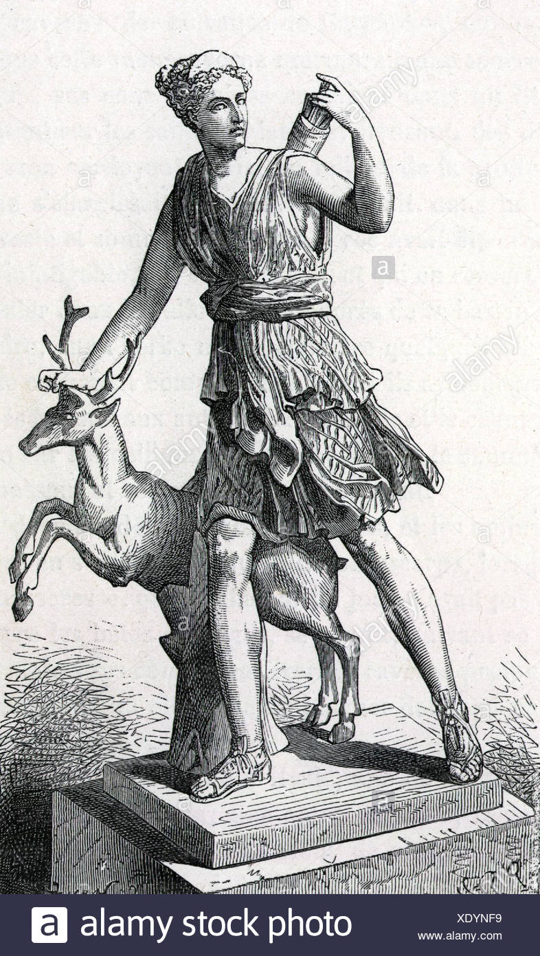Diana War Die Gottin Der Jagd Stockfotos Und Bilder Kaufen Alamy