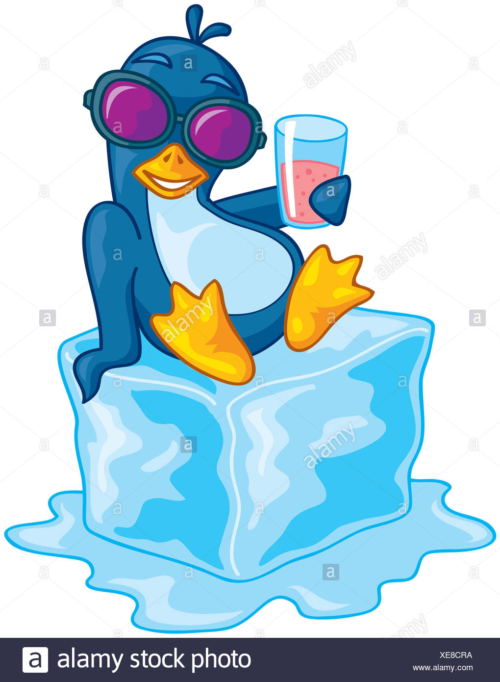 Vogel Pinguin Abbildung Cool Zeichnen Foto Bild Bild Kopie Abzug Stockfotografie Alamy