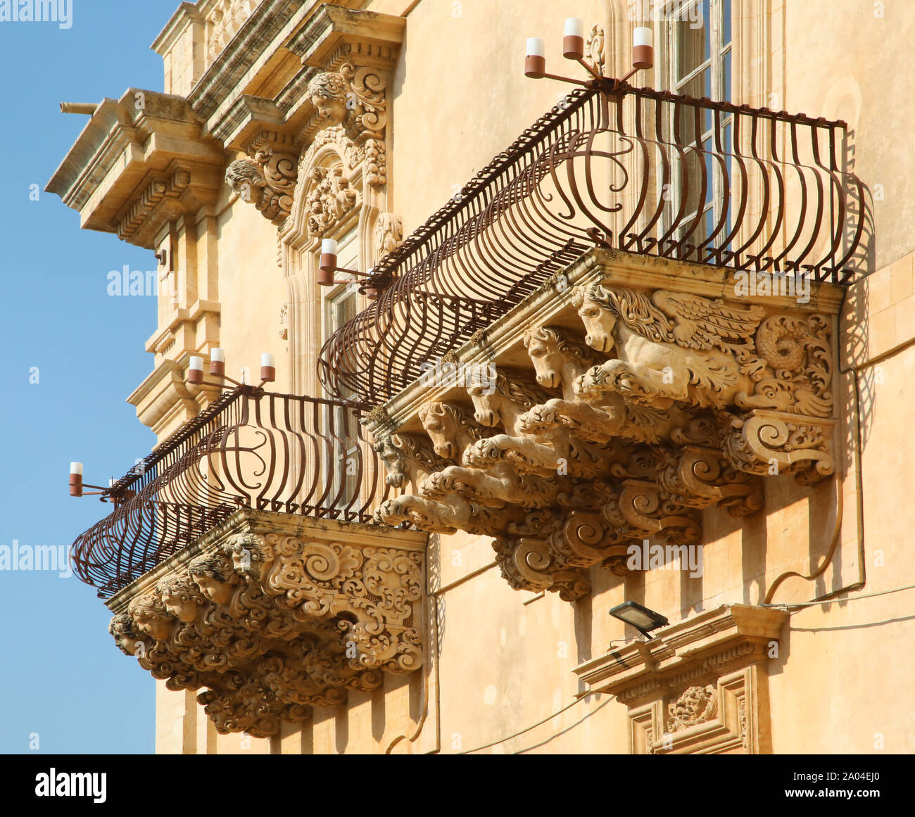 Balcones Barrocos Fotos e Imágenes de stock Alamy