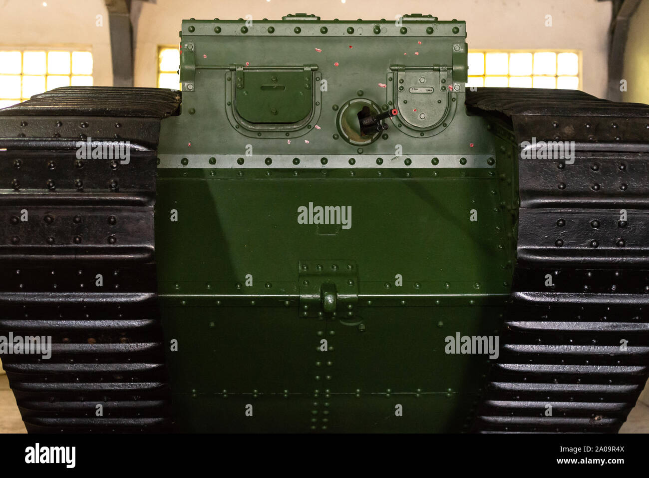 Tanque inglés Mark. Los tanques de la primera guerra mundial. Museo de  blindados de Cuba Fotografía de stock - Alamy