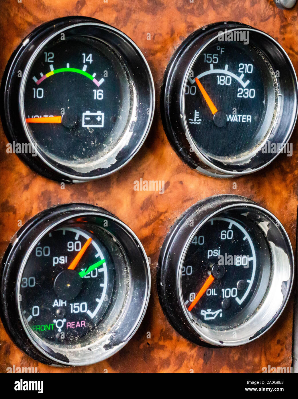 Medidores de presión de aceite fotografías e imágenes de alta resolución -  Alamy