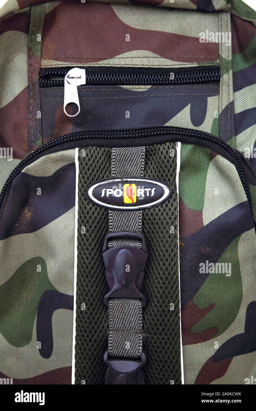 Deportes Mochila camuflaje Foto de stock