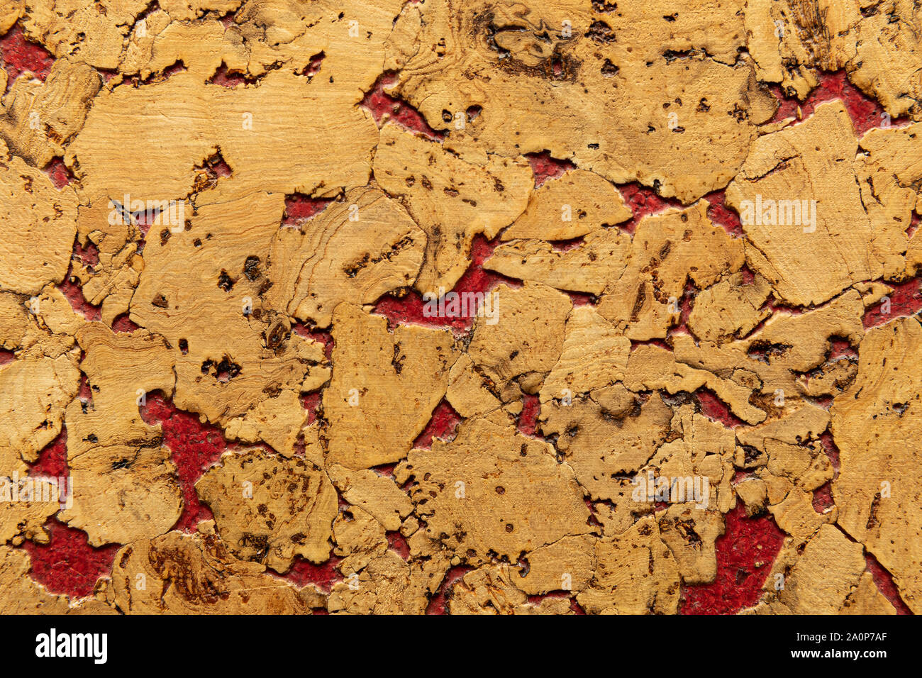 Close-up de corcho material aislante acústico para suelos y paredes  Fotografía de stock - Alamy