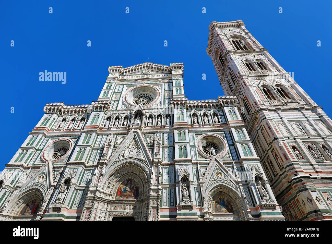 El Duomo, la Catedral de Santa Maria del Fiore, Florencia, Italia. Foto de stock