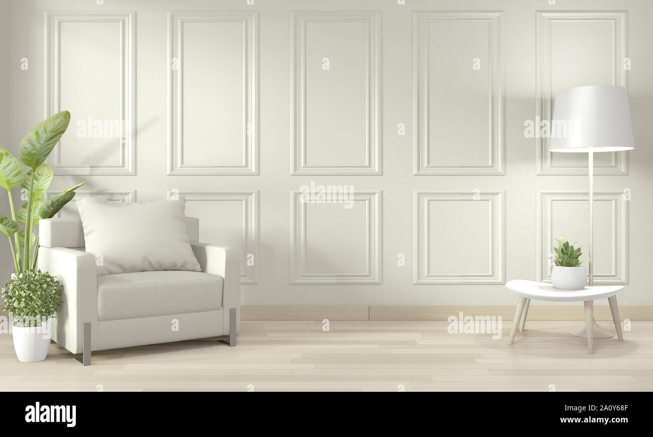 Vacia La Habitacion De Diseno Moderno Contemporaneo Y Pared Con