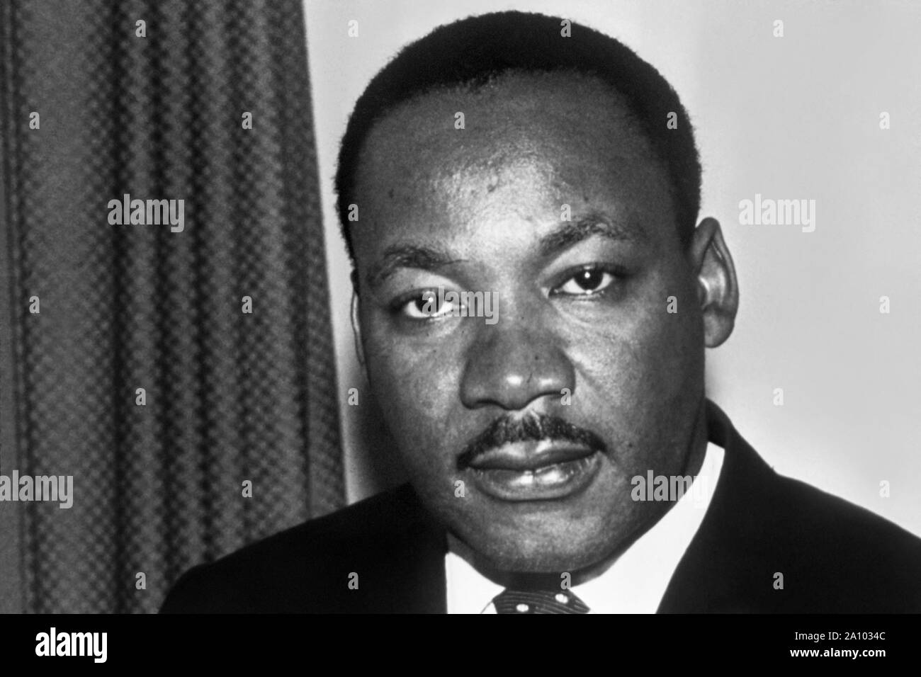 El Dr. Martin Luther King, Jr. (1929-1968). Foto de stock