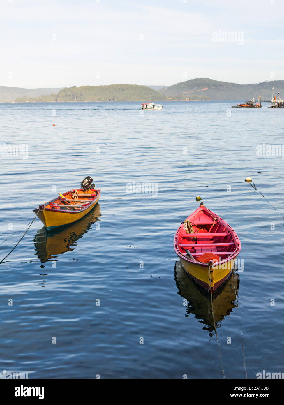 Bote de pesca en Corral