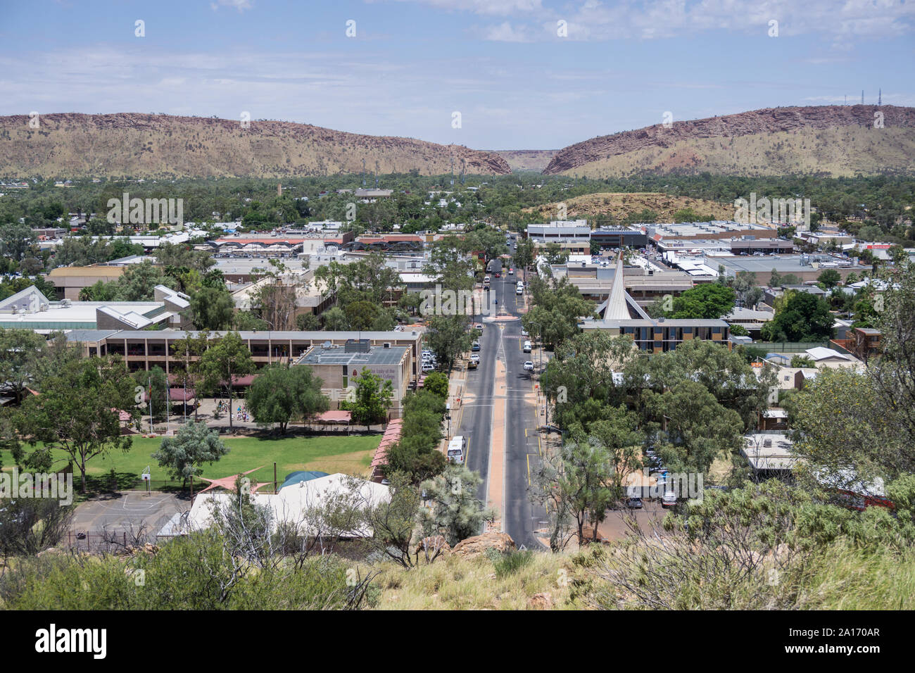 Alice Springs, el Territorio del Norte, Australia Foto de stock