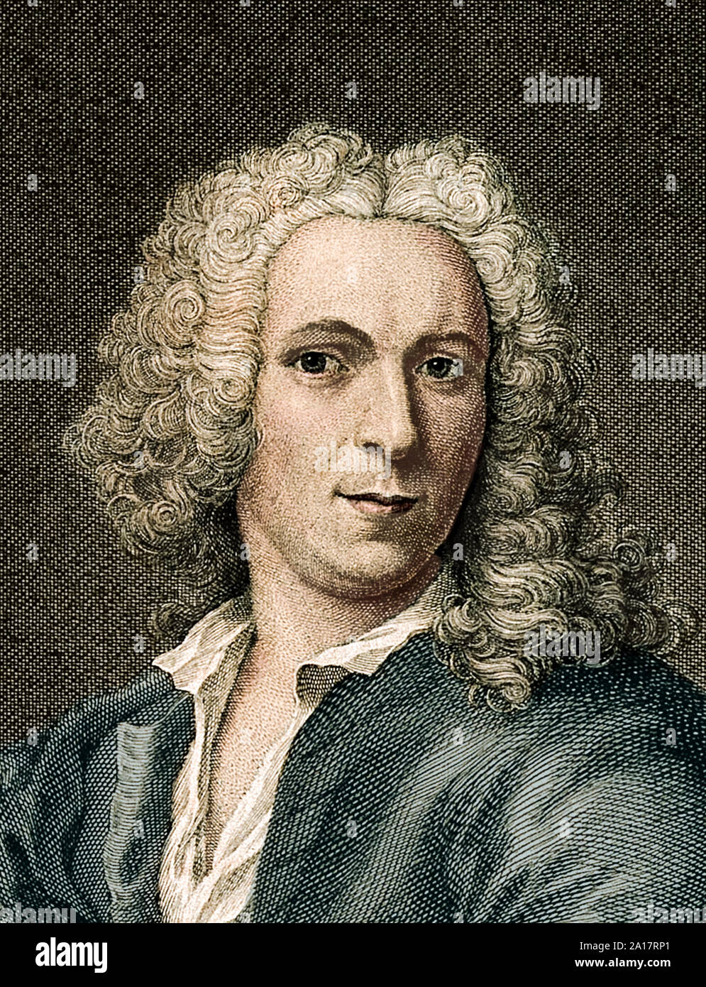 Carl von Linné (Carl Linnaeus, Carolus Linnaeus) (1707-1778) botánico sueco, zoólogo y médico que formalizó la nomenclatura binomial. Foto de stock