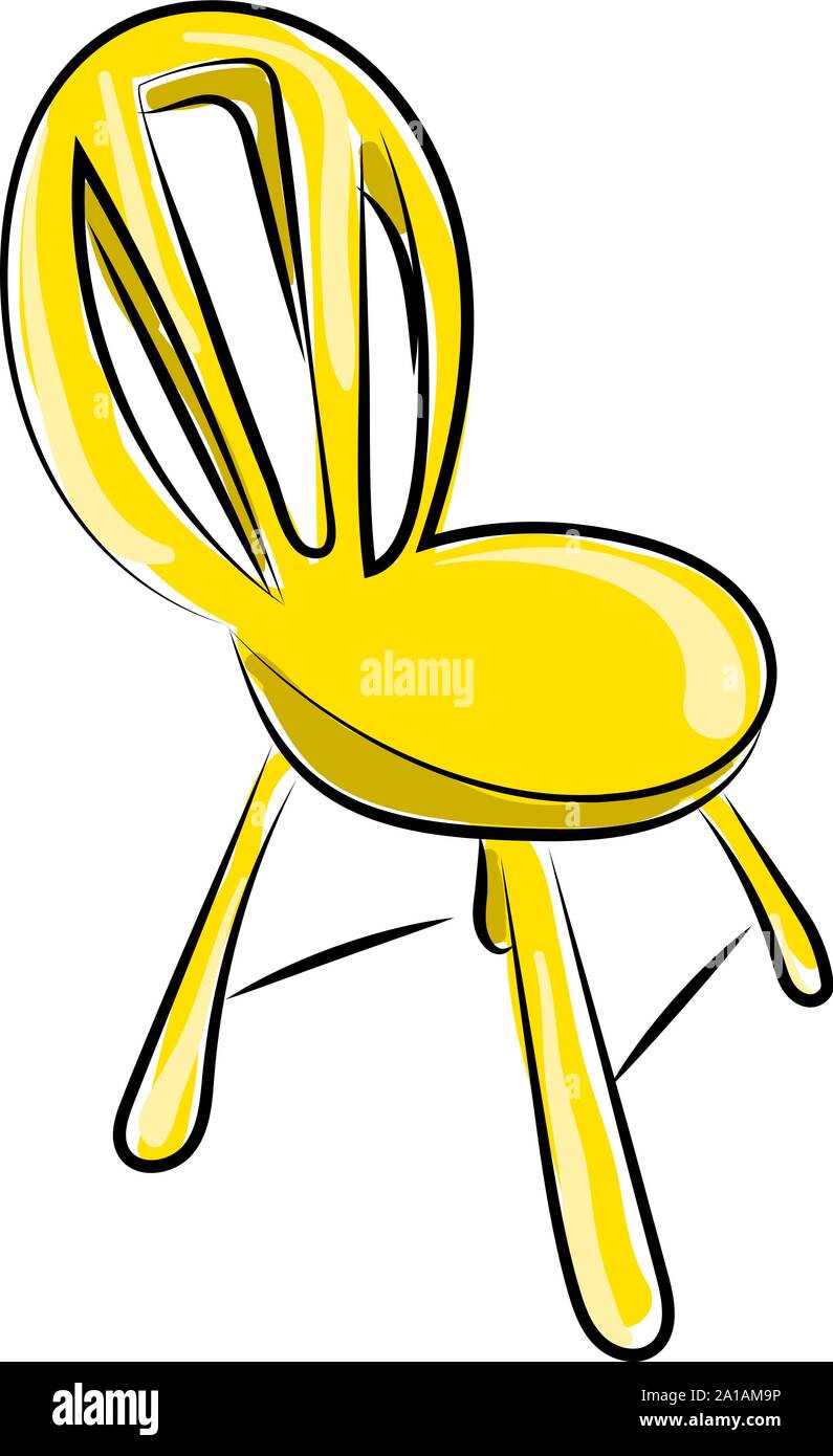 Silla amarilla caricatura fotografías e imágenes de alta resolución