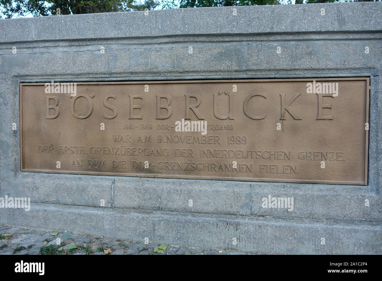Berlín, Bornholmer Straße, Bösebrücke, Gedenkstätte Berliner Mauer ...