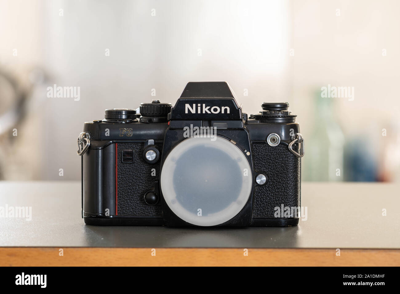 Vintage Nikon F3 fotografía cinematográfica cámara SLR Foto de stock