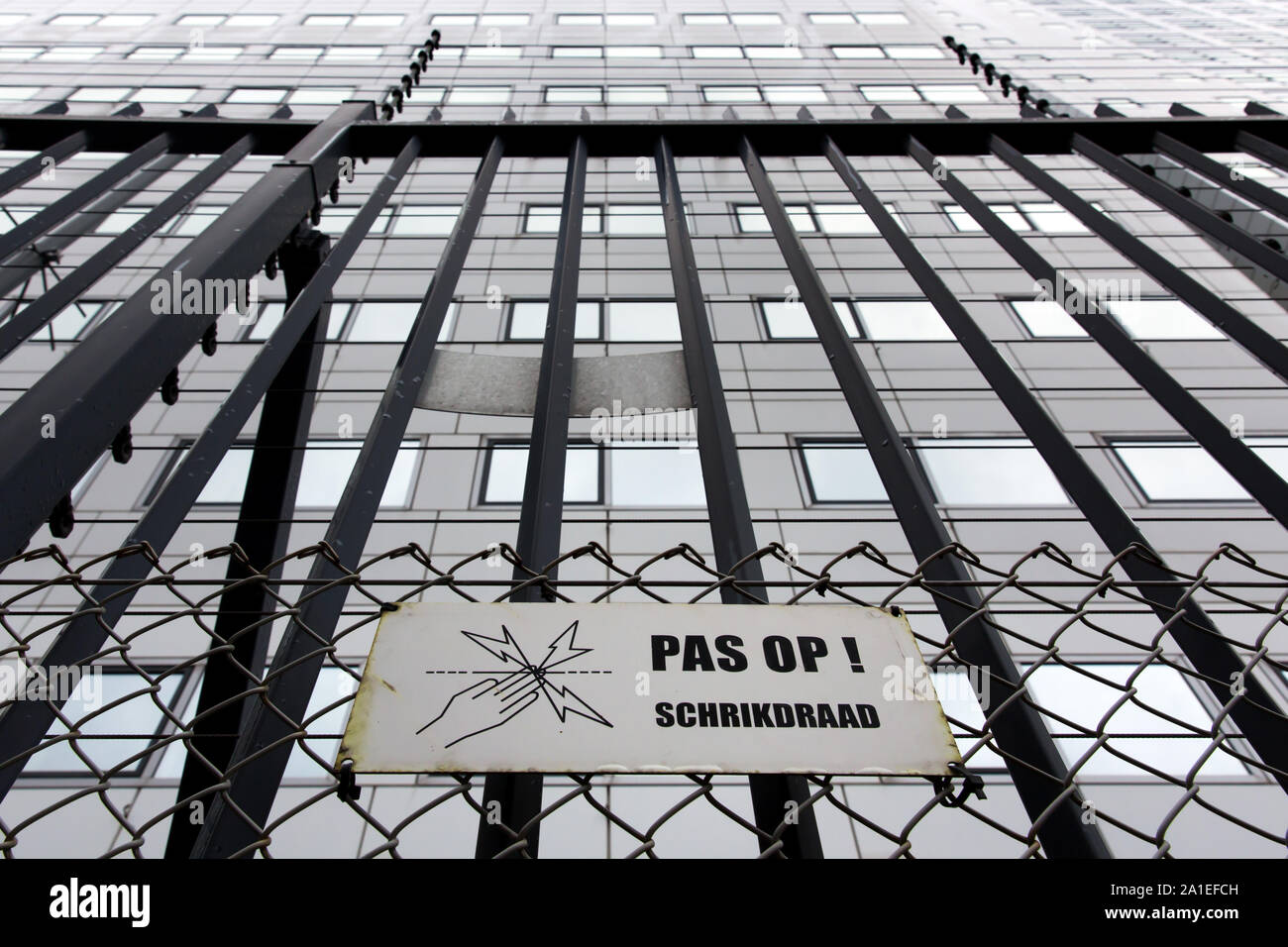 La Haya - Exterior de la antigua Corte Penal Internacional (CPI) en el