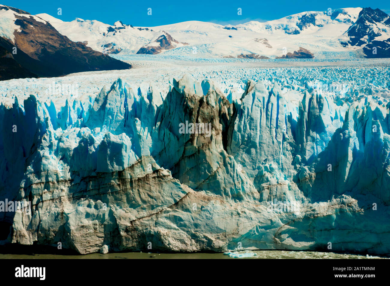 Glaciar Perito Moreno - El Calafate - Argentina Foto de stock