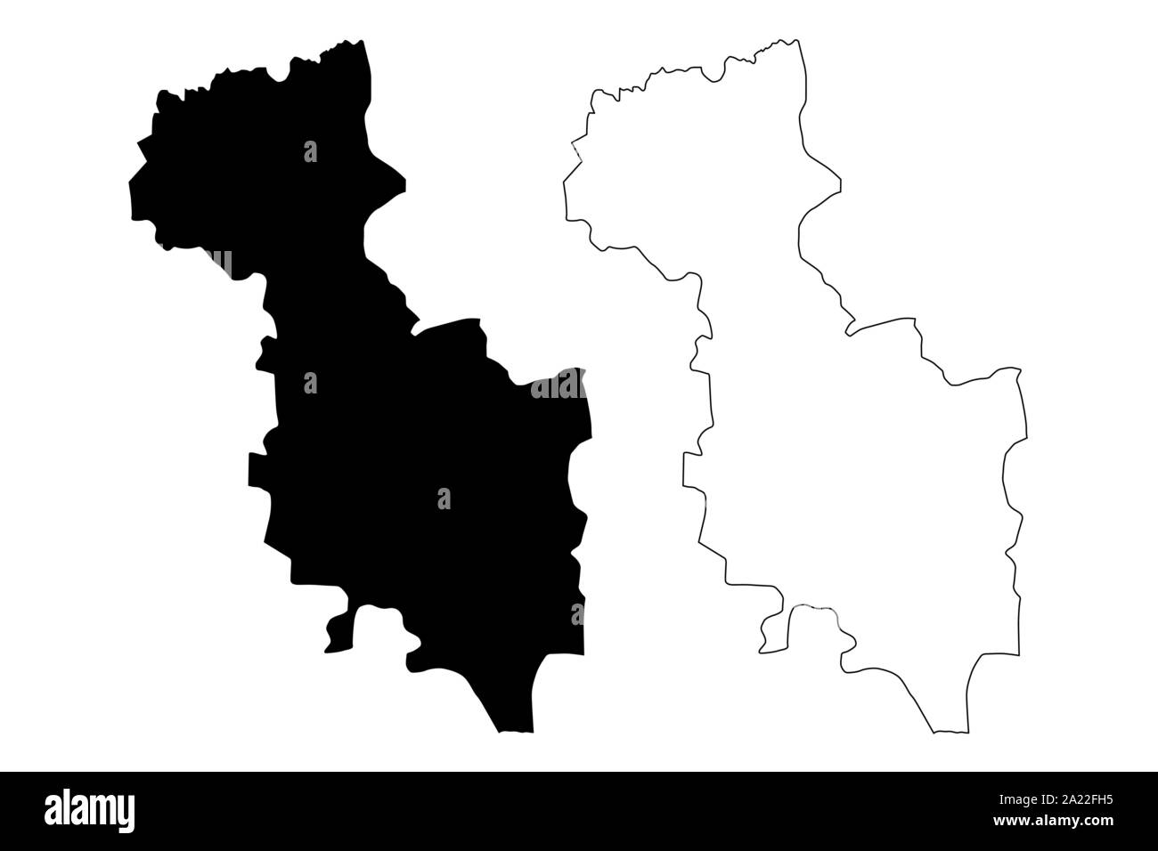 El departamento de San Miguel (República de El Salvador, los