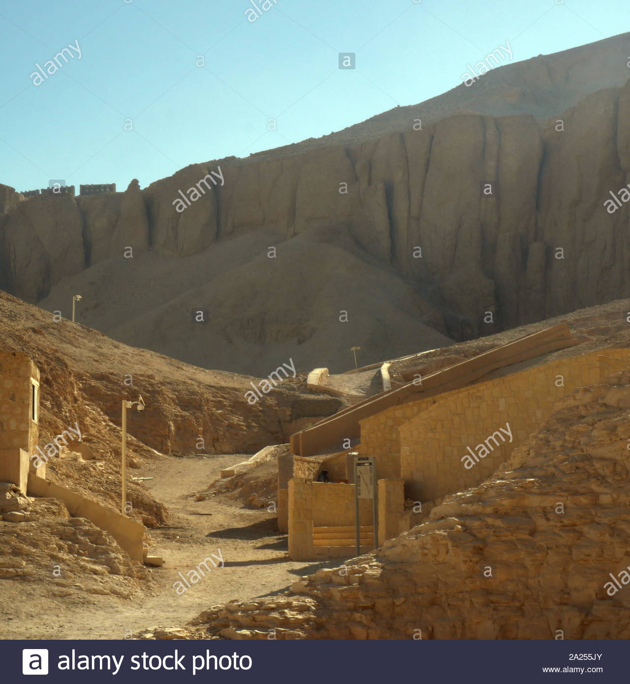 El Valle de los Reyes es un valle en Egipto donde, durante un período de casi 500 años desde el siglo XVI hasta el siglo XI AC, roca cortada tumbas fueron excavadas por los faraones y poderosos nobles del Reino Nuevo (del 18º al 20º de las dinastías del antiguo Egipto) Foto de stock