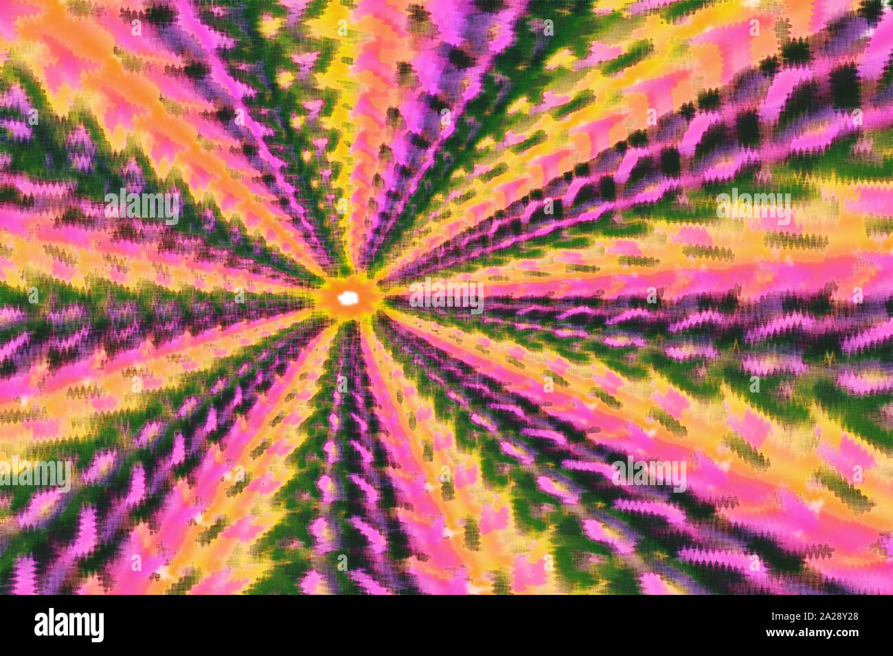 Un resumen del psychedelic TIE DYE imagen de fondo Fotografía de stock -  Alamy