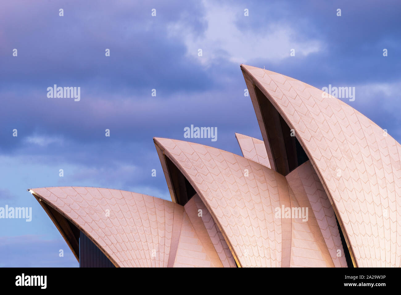 La Casa de la Ópera de Sydney, New South Wales, Australia Foto de stock