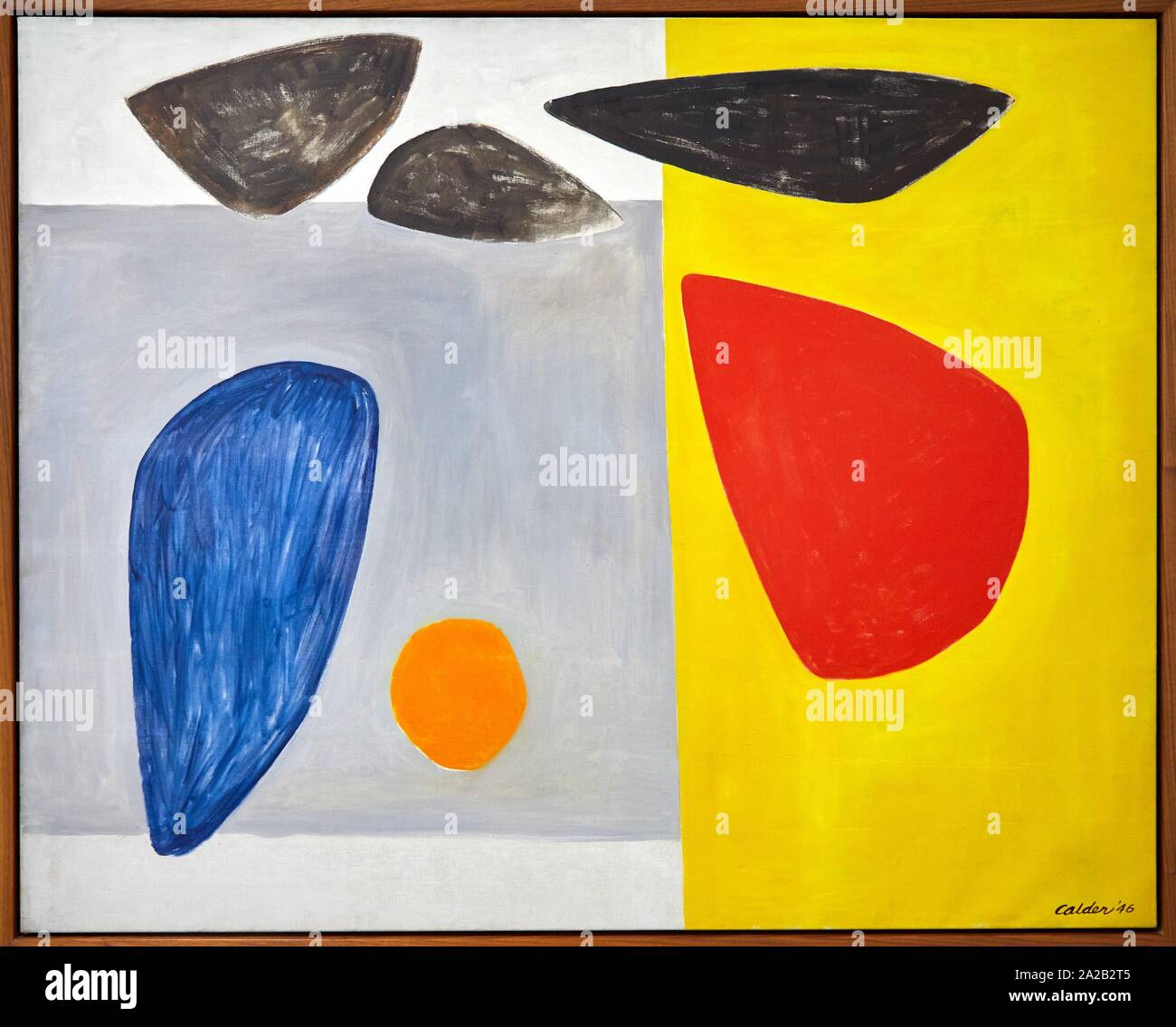 Los formularios "imparcial" de 1946, Alexander Calder, Museo Picasso, París, Francia, Europa Foto de stock