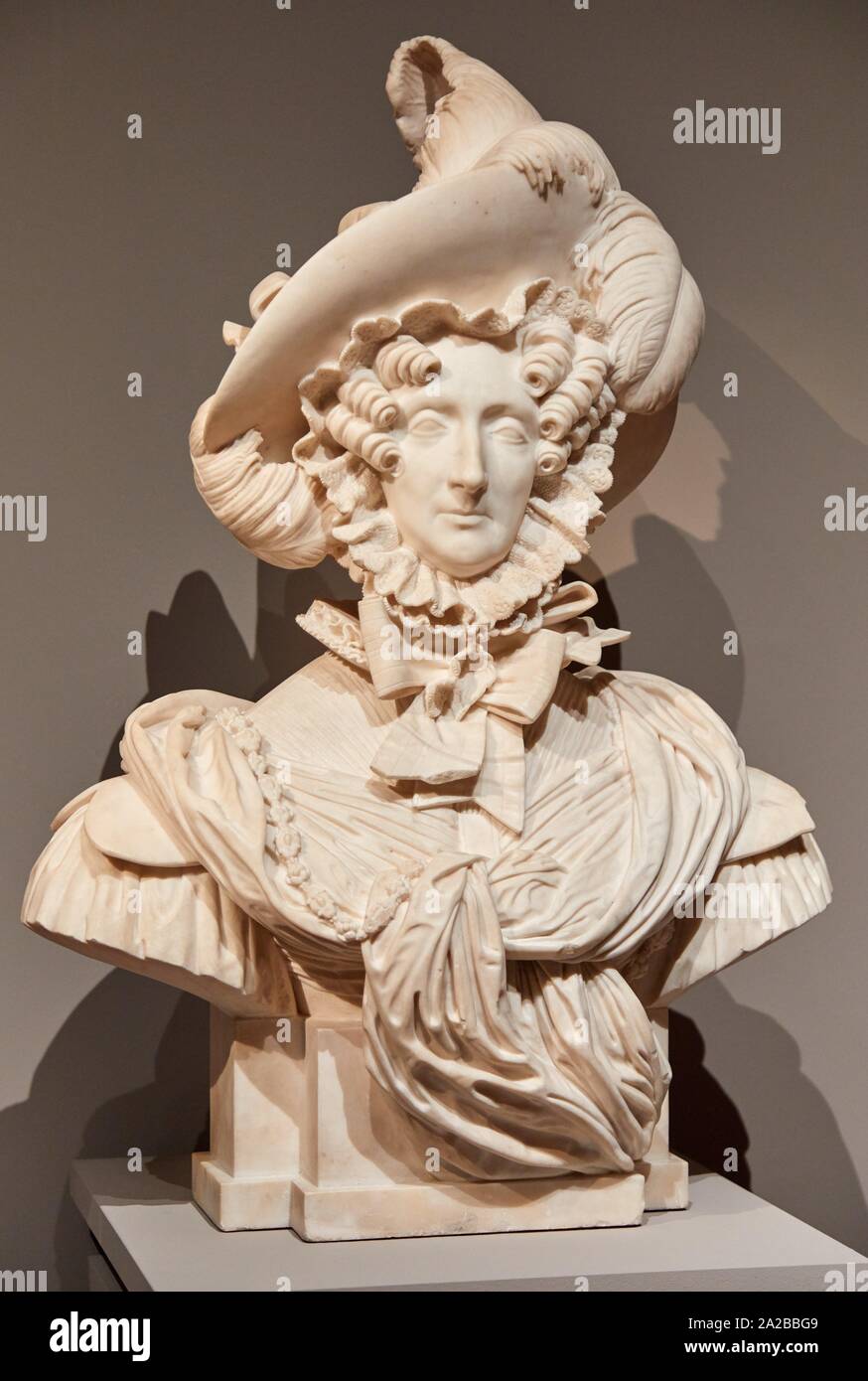 '''Marie-Amélie, reine des Français'' de 1833, Antoine Moine Petit Palais, Musée des Beaux Arts de la Ville de Paris, Francia, Europa Foto de stock