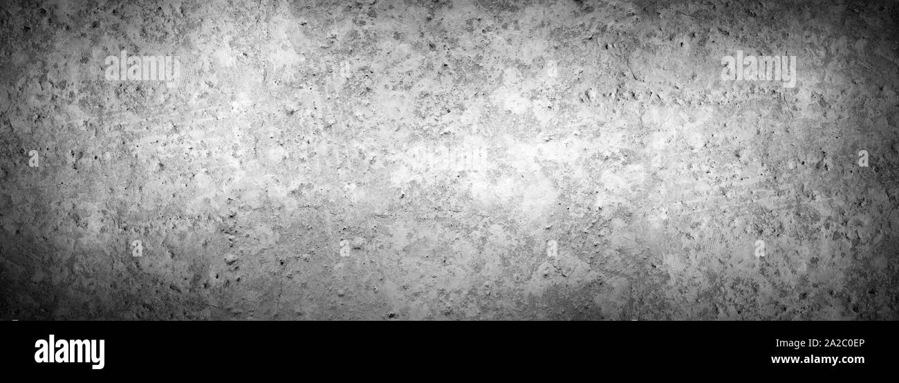 La textura del viejo, sucio, gris hormigón o cemento de la pared de fondo Foto de stock