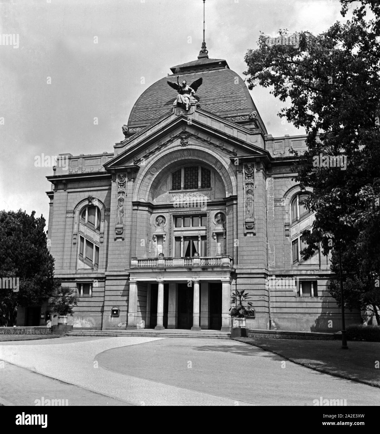 Teatro das en Gera, Großes Haus, Deutschland 1930er Jahre. Gera teatros (Grosses Haus), Alemania 1930. Foto de stock