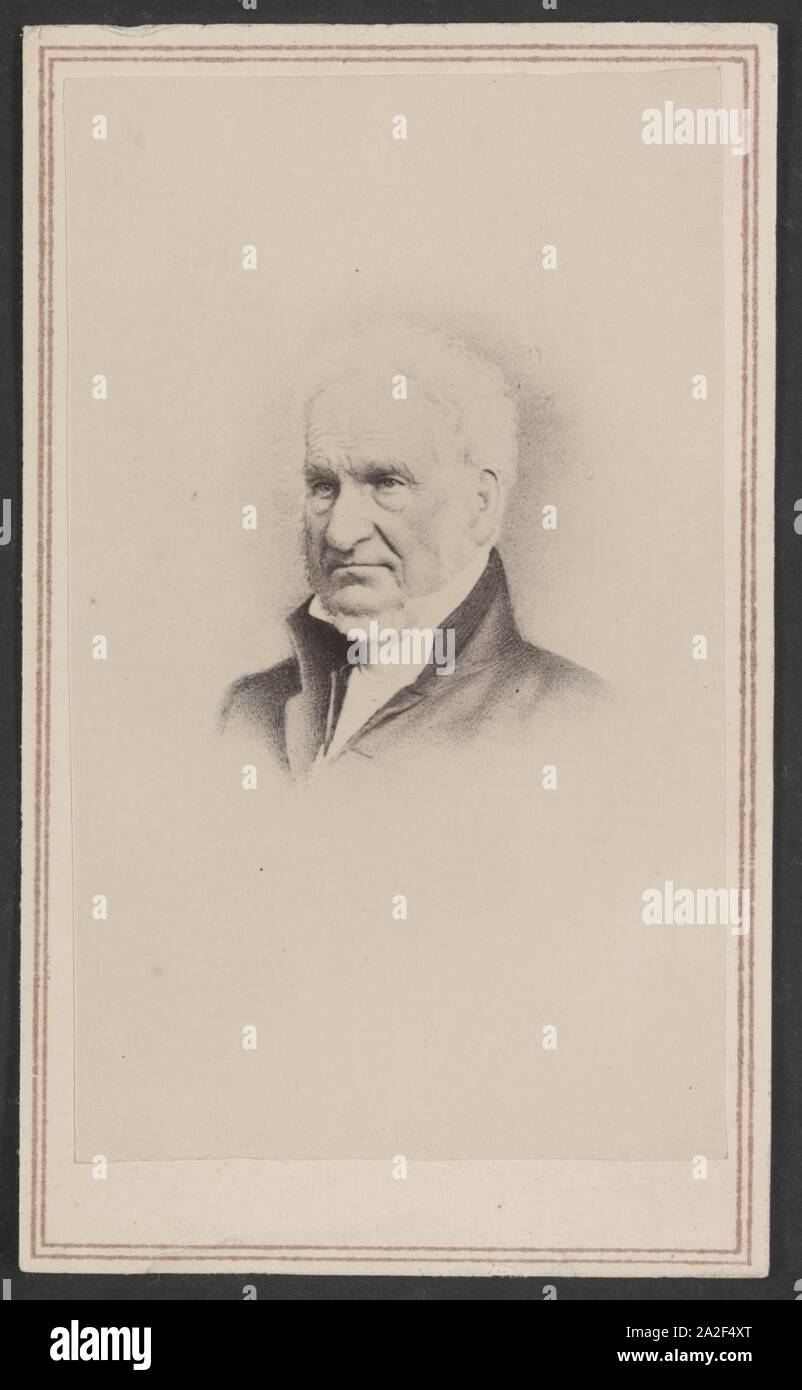 Eliphalet Nott, presidente de Union College) - C. A. M. Taber, 99 State Street, Schenectady, N.Y Foto de stock