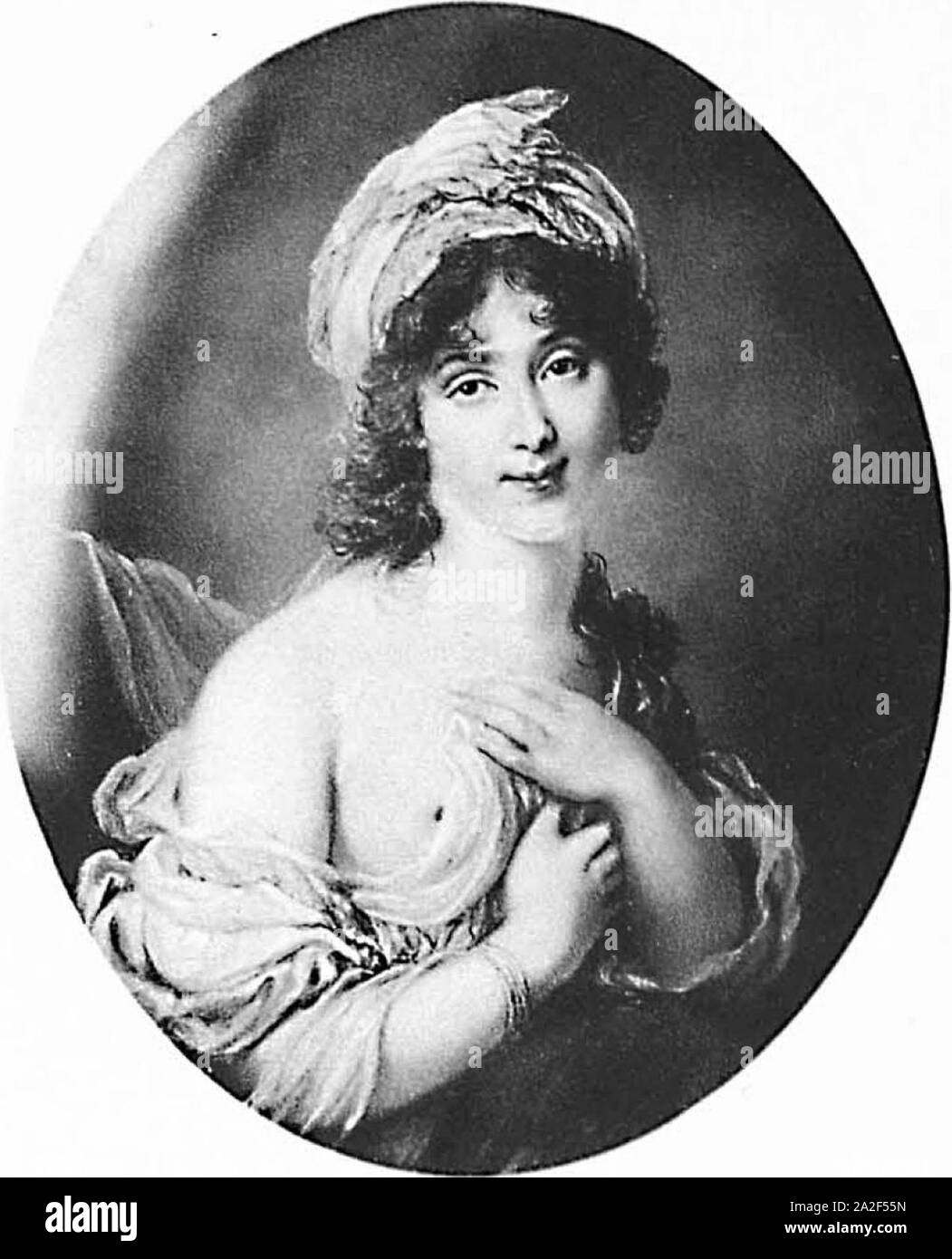 Elisabeth Alexandrowna Demidoff. Foto de stock