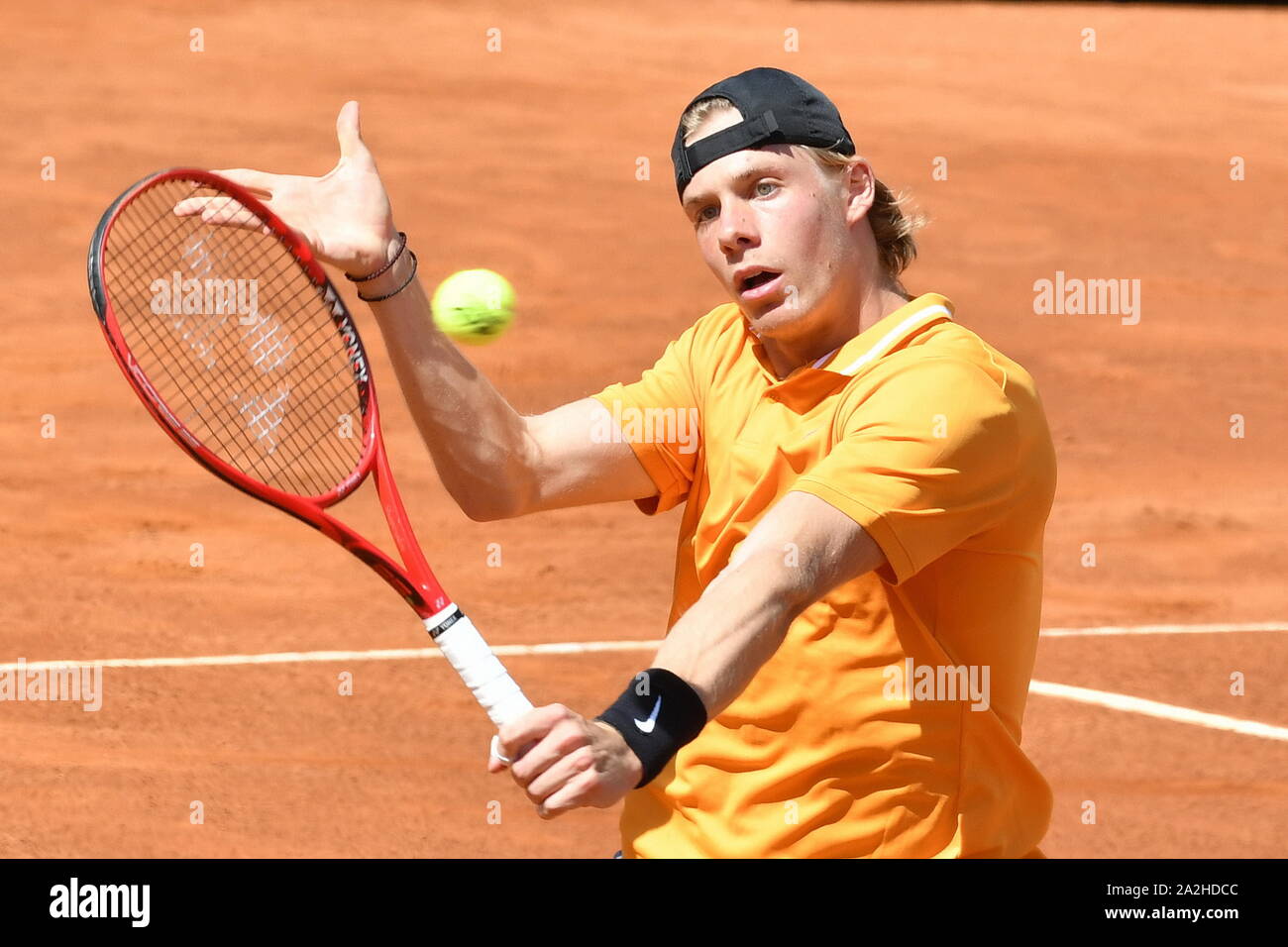 Denis shapovalov durante Roma Internazionali Bnl 2019 , Roma, Italia, 13 de mayo de 2019, Tenis Tenis TENIS Internationals Foto de stock