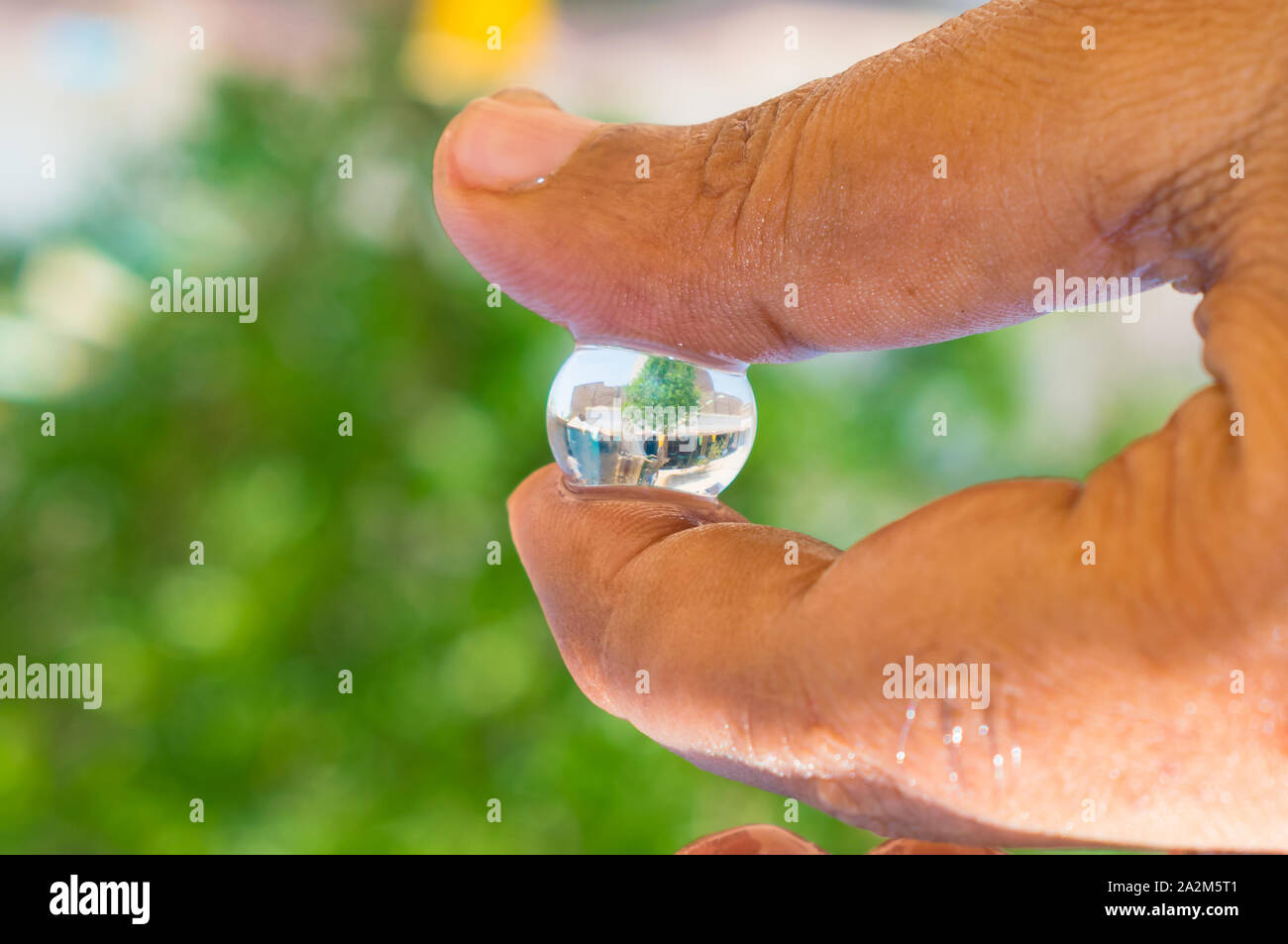 Bola de agua gel verde fotografías e imágenes de alta resolución - Alamy