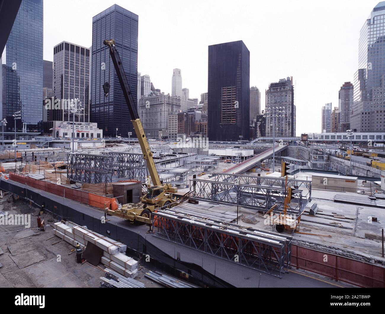 La reconstrucción de la Zona Cero, el sitio del ataque a las torres gemelas  del World Trade Center, en Nueva York, Nueva York Fotografía de stock -  Alamy