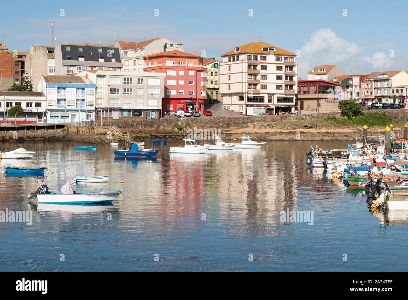Camarinas, A Coruña, Galicia, España Foto de stock