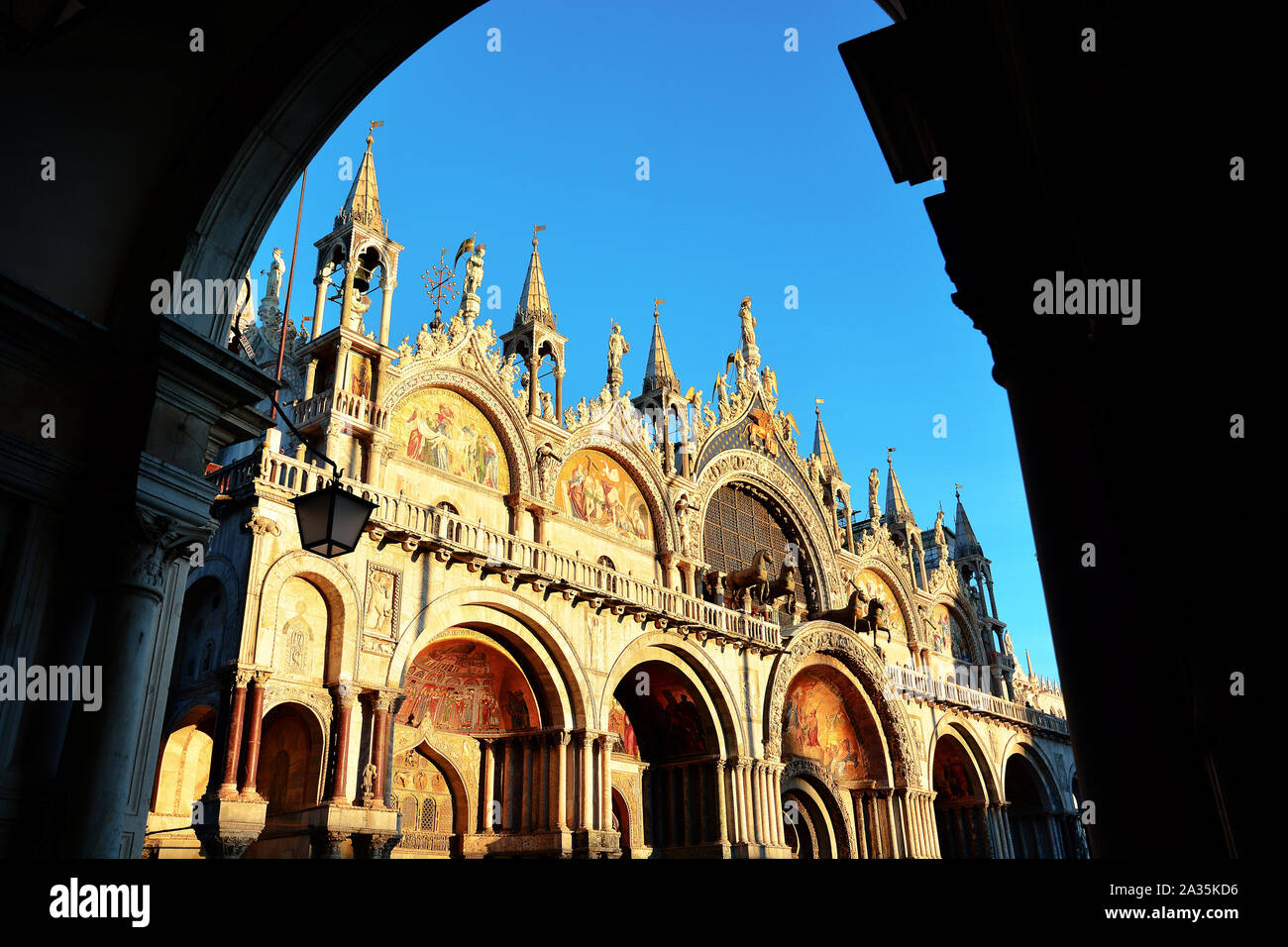 Todas las bellezas y las maravillas de Venecia, Italia Foto de stock