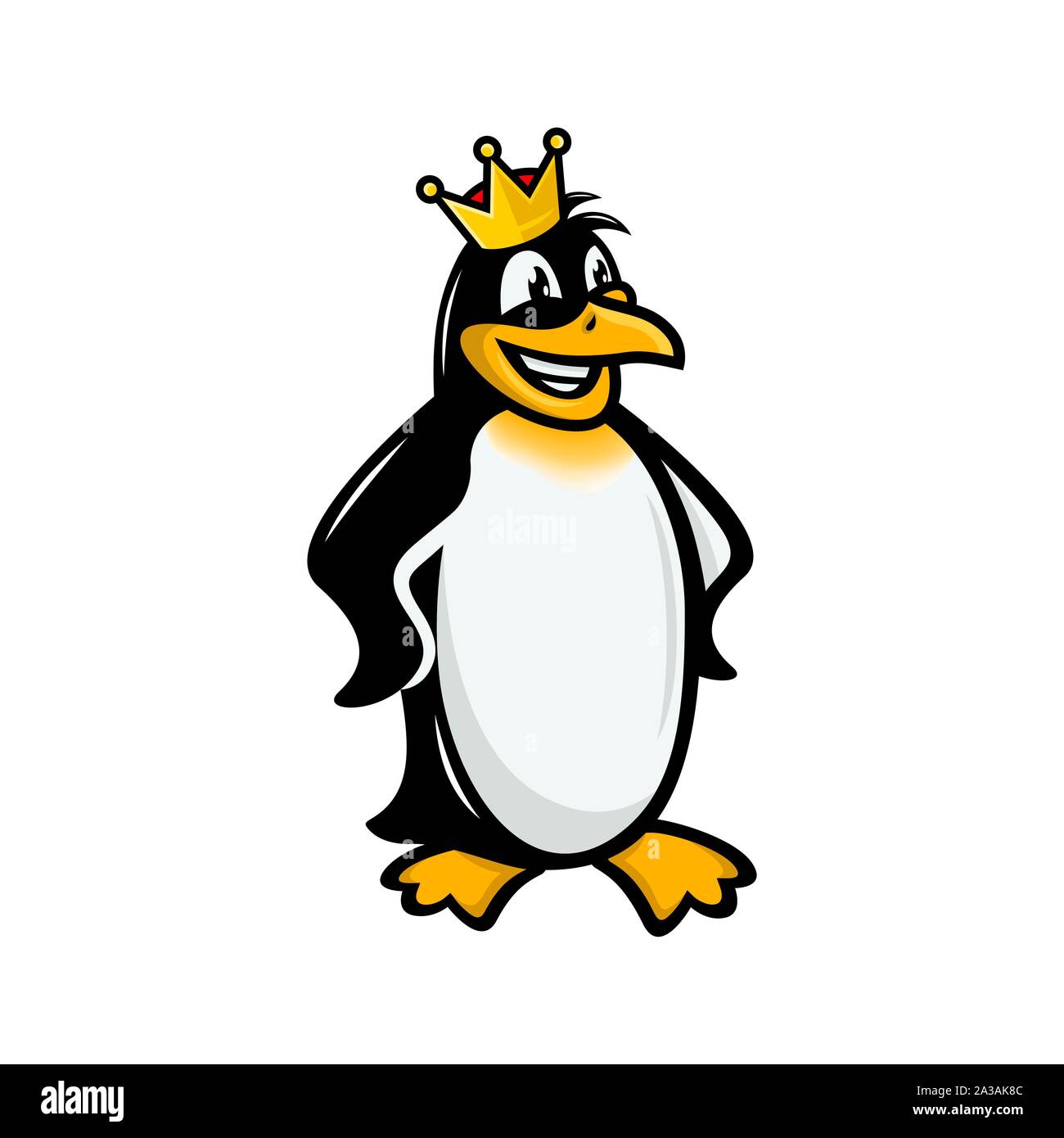 Logo de pinguino Im genes recortadas de stock Alamy