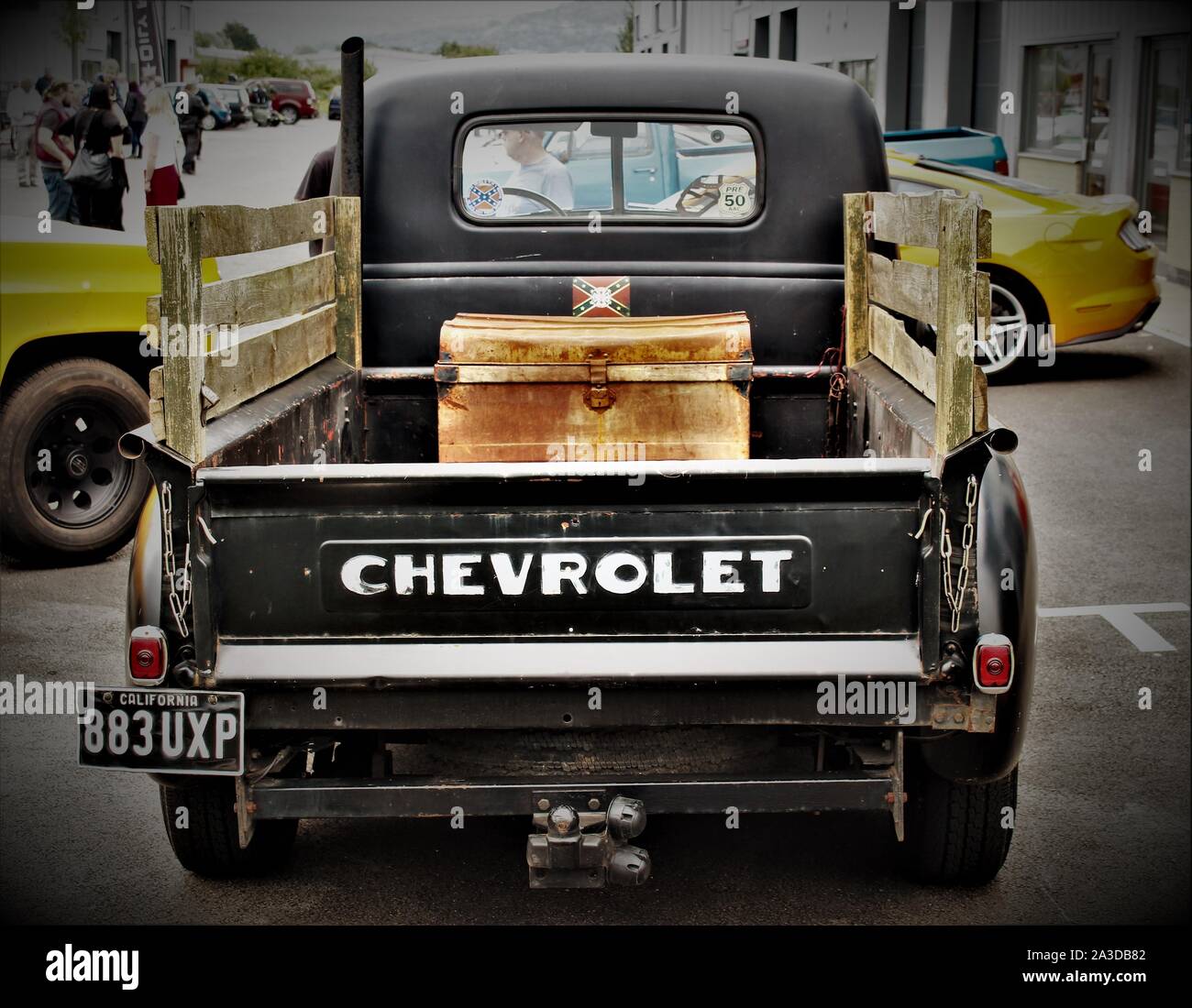 1950 Chevrolet 3100 Pickup personalizado Foto de stock