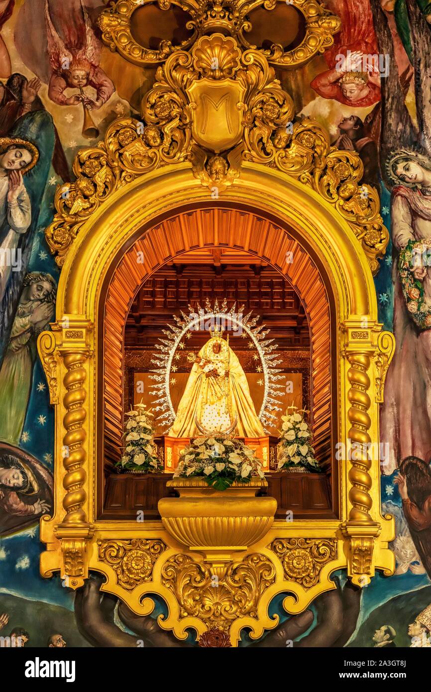 Virgen del Rocío. Copia llevada desde España. Templo de Nuestra Seño-ra