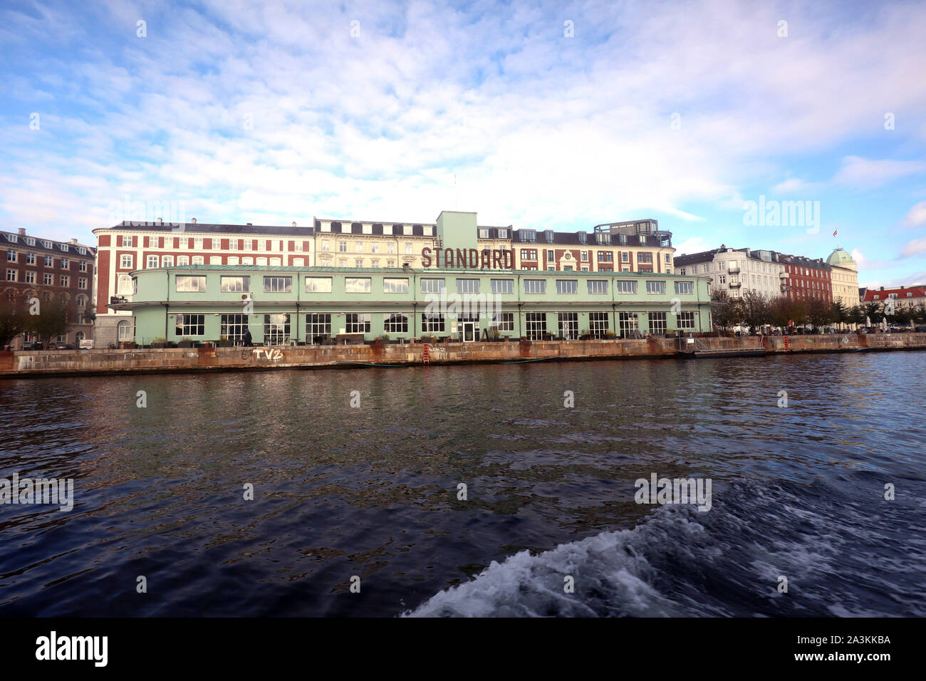 El estándar, vistas generales de Copenhague, Dinamarca, 07 de octubre de 2019, Foto de Richard Goldschmidt Foto de stock