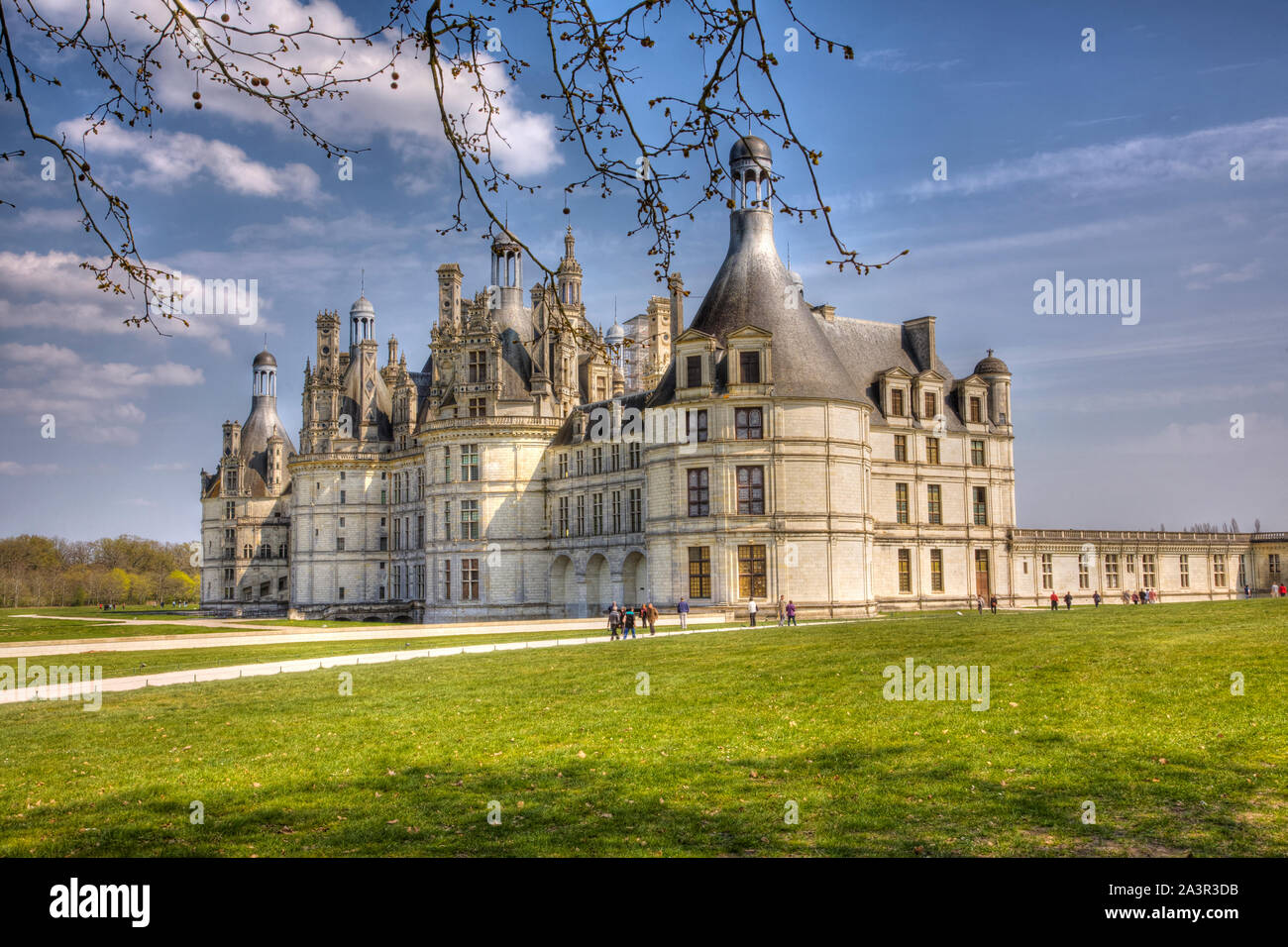Château de Chambord, Valle del Loira, Francia Foto de stock
