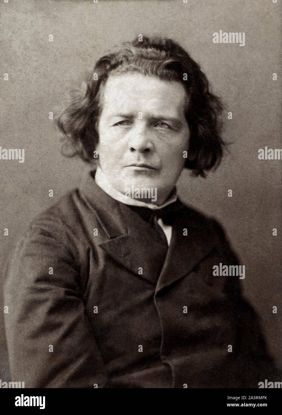 Anton Grigoryevich Rubinstein (1829 - 1894) fue un pianista rusa, compositor y director de orquesta que se convirtió en una figura clave en la cultura rusa cuando él encontró Foto de stock
