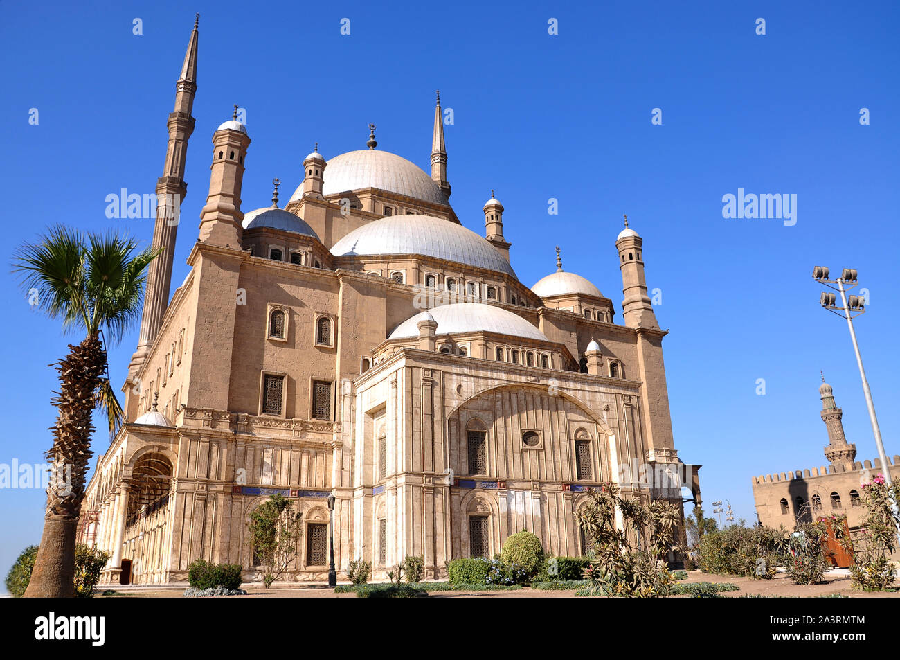 Mezquita de Muhammad Ali Pasha. El Cairo, Egipto Foto de stock