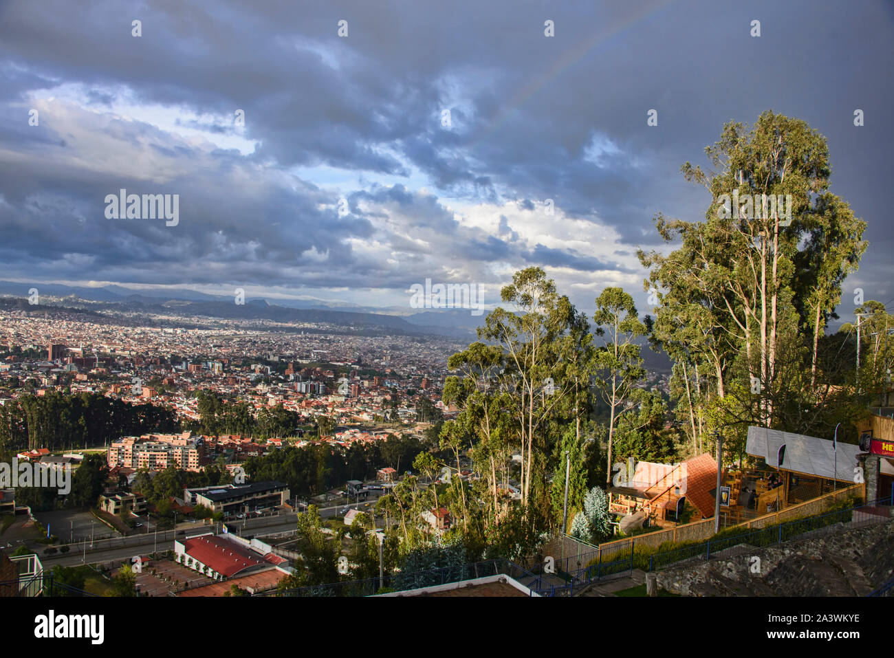 Vista de Cuenca desde el Mirador de Turi, Cuenca, Ecuador Fotografía de  stock - Alamy