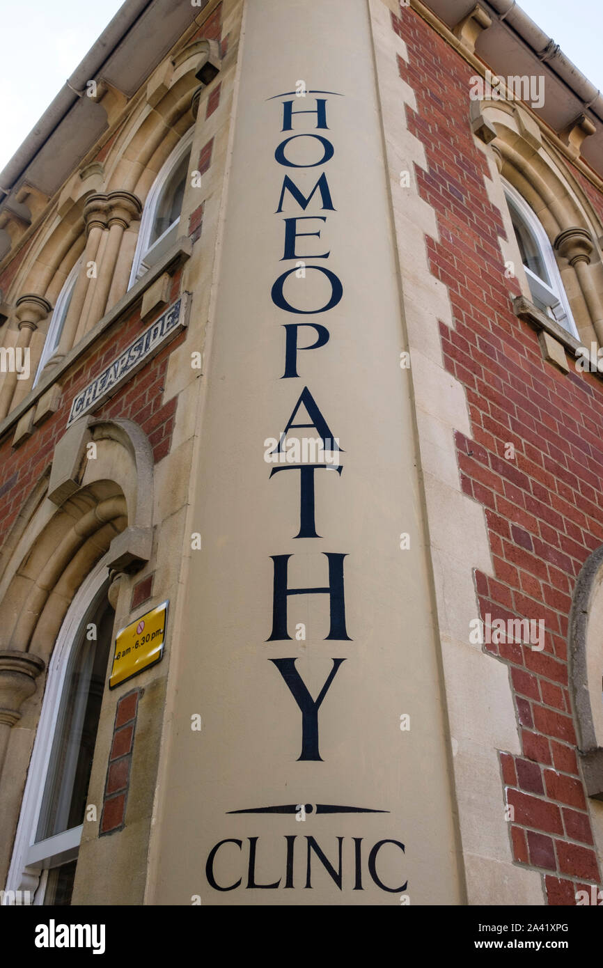 La escuela de la Homeopatía clínica en Stroud, Gloucestershire, Reino Unido Foto de stock