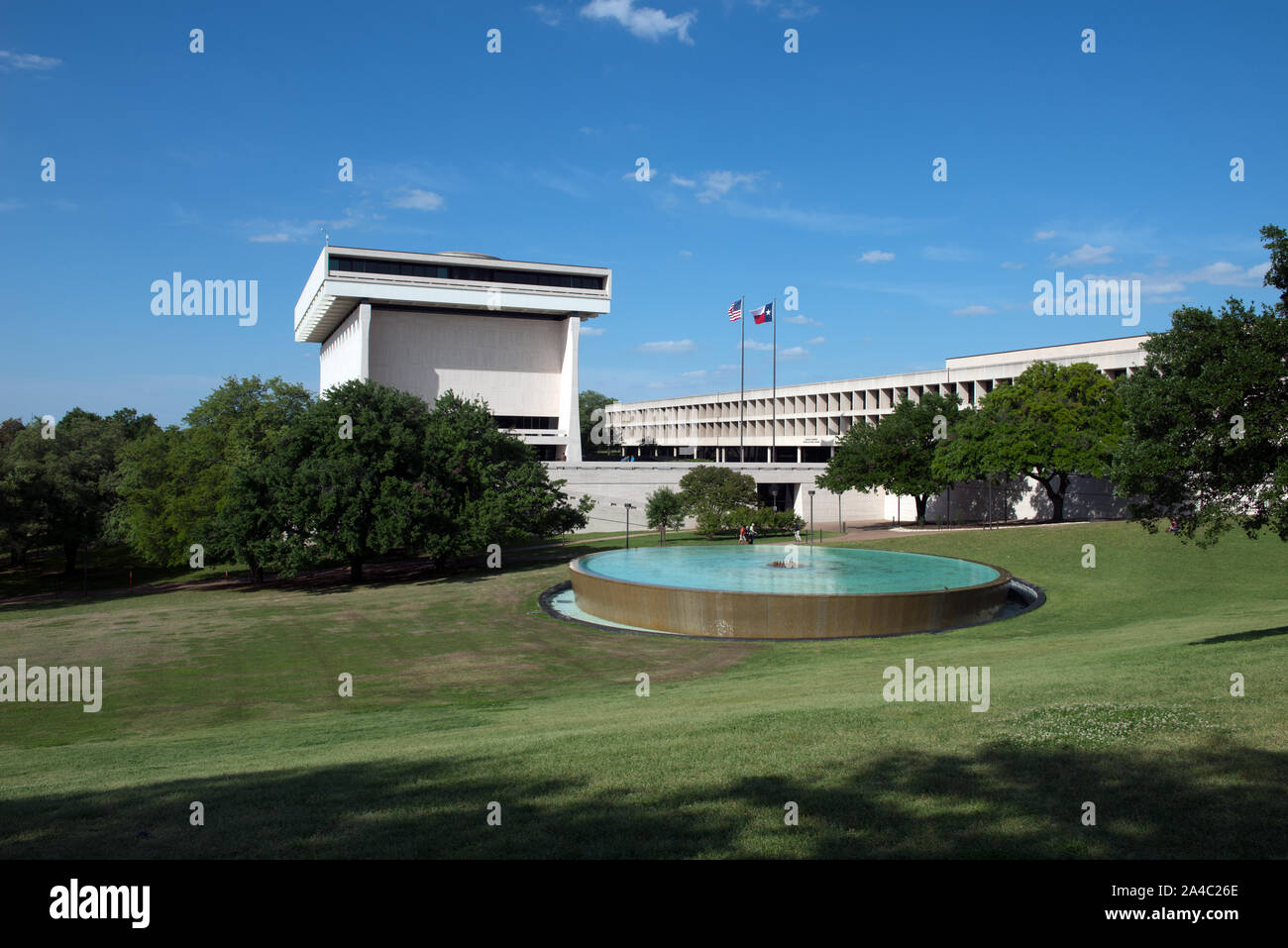 La biblioteca Lyndon Baines Johnson y el Museo, también conocido como