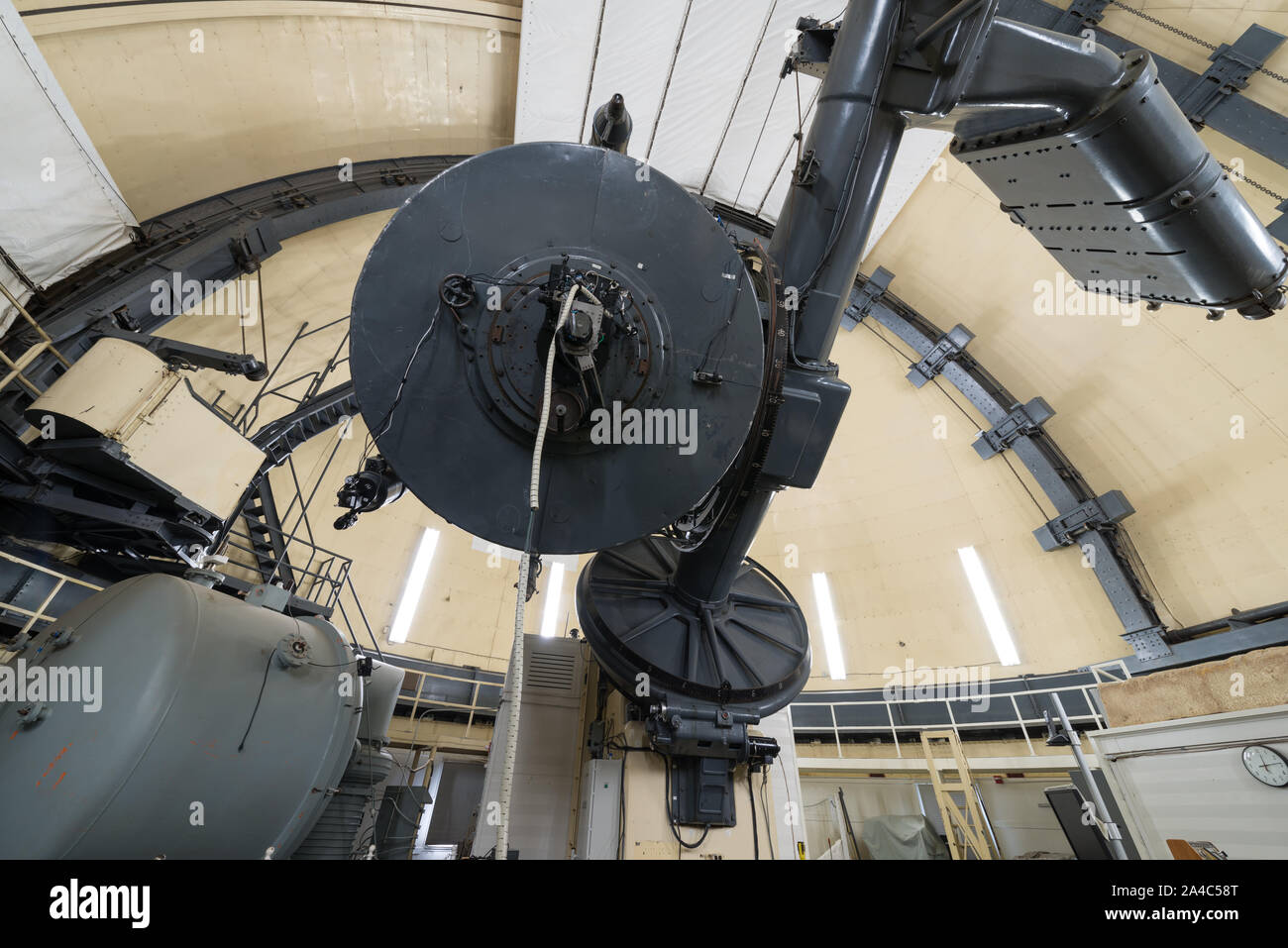 El Telescopio Otto Struve en el Observatorio McDonald, un observatorio astronómico ubicado cerca de la comunidad no constituidas en sociedad de Fort Davis en Jeff Davis County, Texas Foto de stock