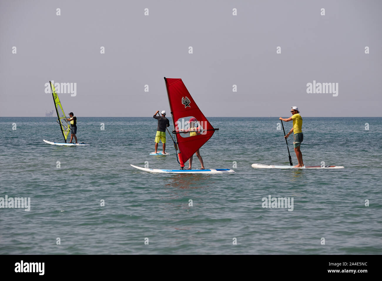 Windsurf #7 Foto de stock