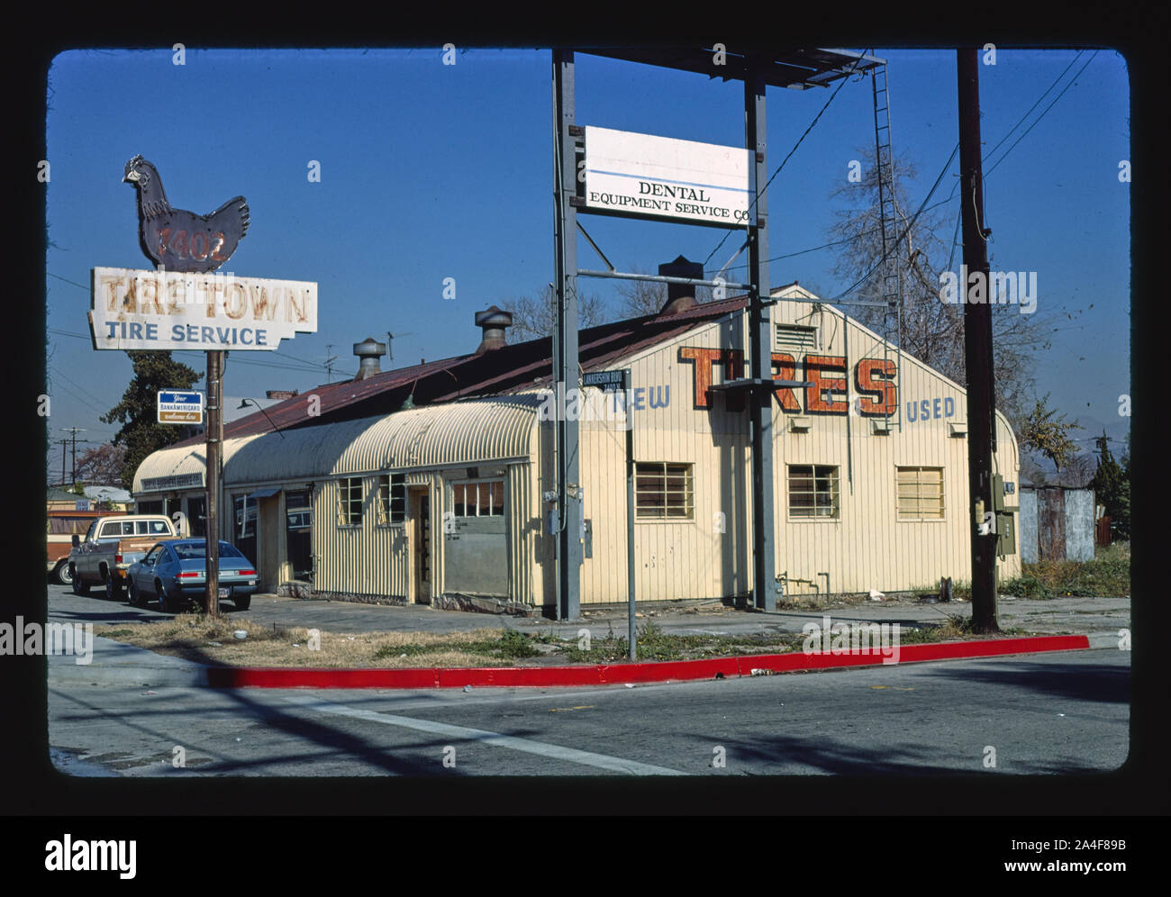 Ciudad de neumáticos, 8710 Lankershim Boulevard, North Hollywood, California Foto de stock