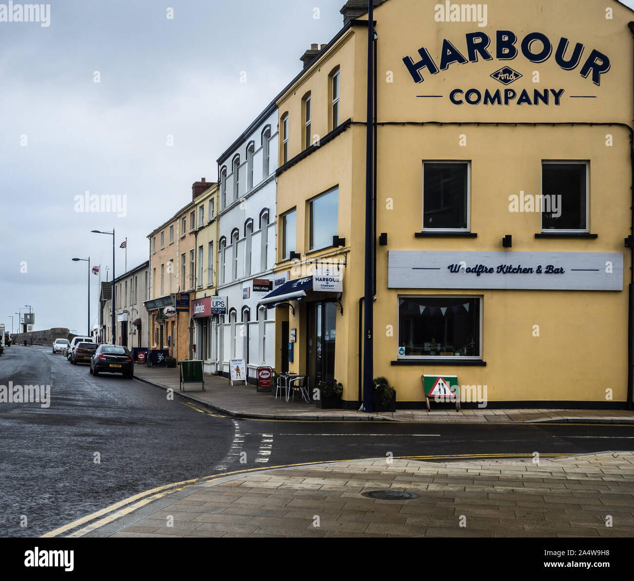 Puerto restaurante donaghadee fotografías e imágenes de alta resolución