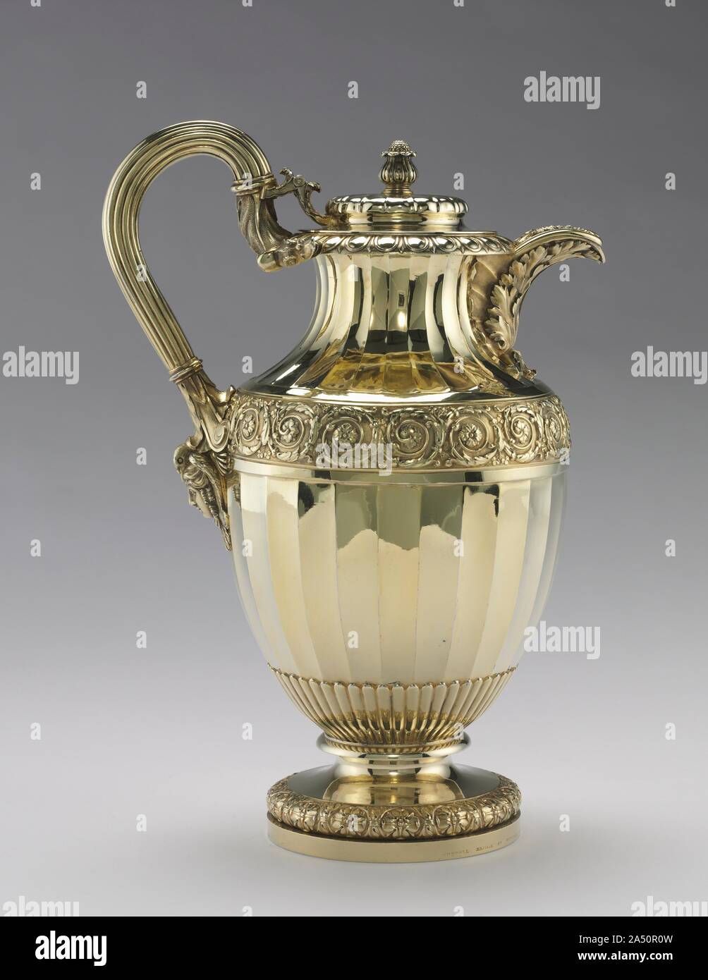 Ewer, 1815. Storr fue quizás el más famoso y exitoso orfebre inglés