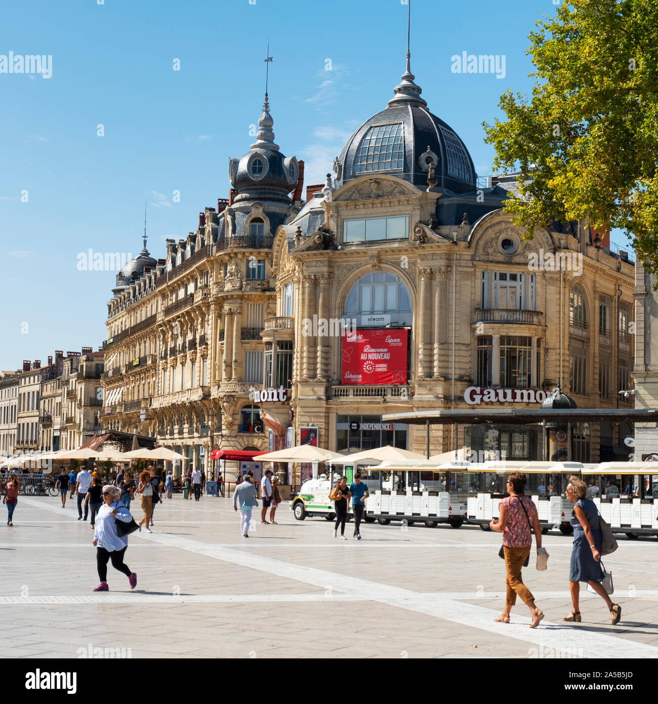 Montpellier Francia 19 De Septiembre De 19 Una Vista De La Plaza De La Comedie Square En Montpellier Francia La Principal Plaza Publica De La Ciudad Fotografia De Stock Alamy
