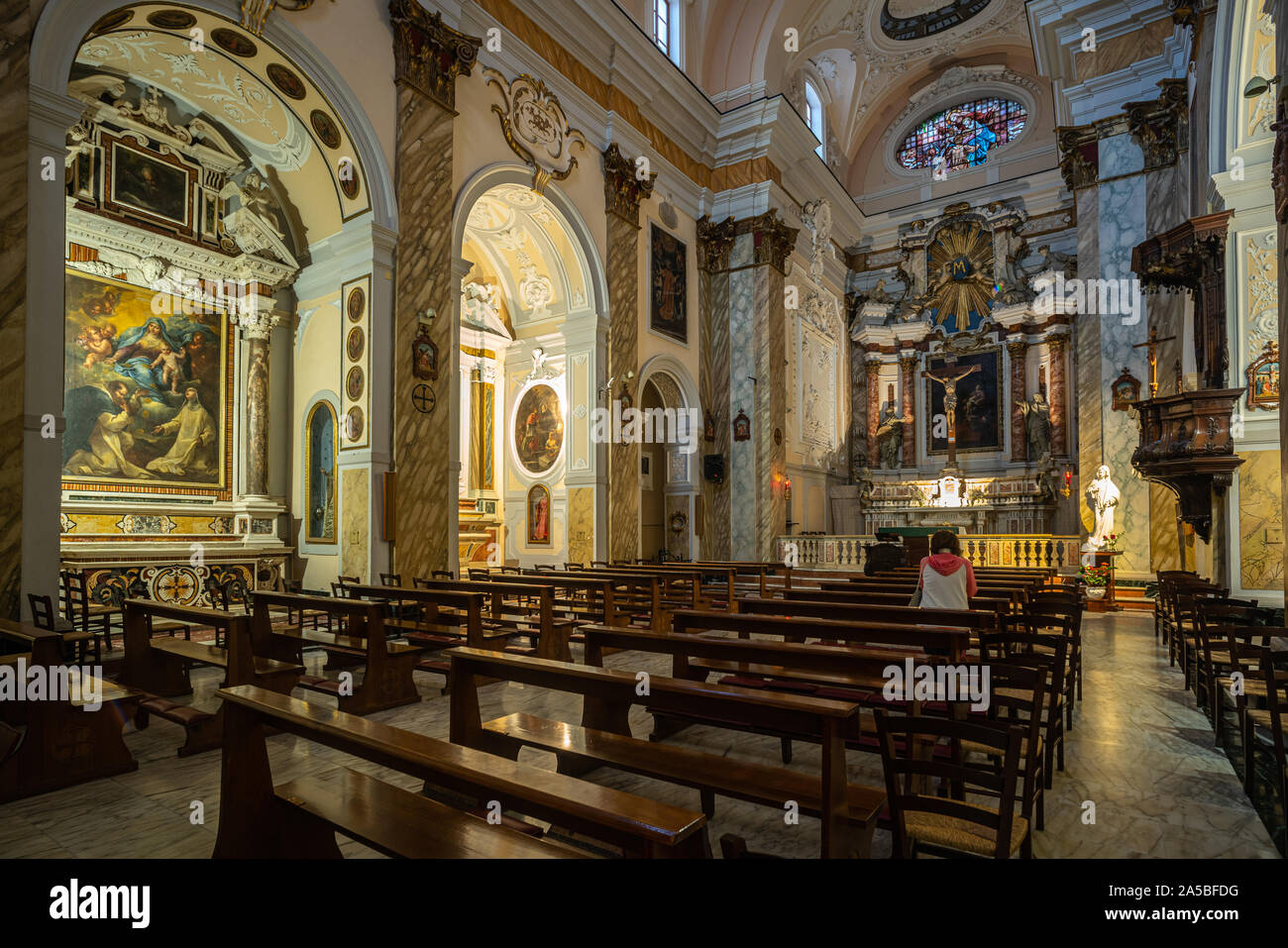 Iglesia de San Domenico, chieti. Abruzzo, Italia Foto de stock